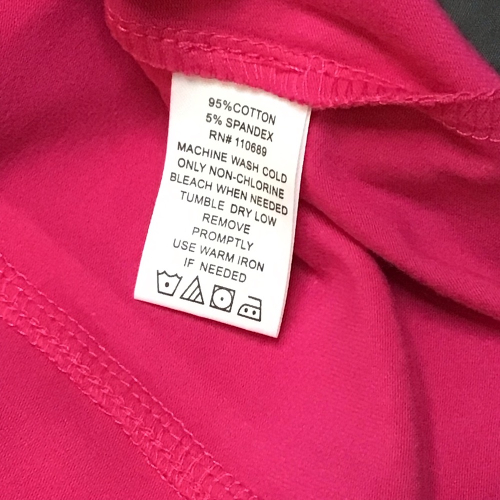 NWT Women with Control Pink Fuchsia Slimming Shaping Contouring Top Shirt Sz XS - Picture 4 of 8